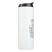 トラクターパーソナライズされたカントリー結婚式の贈り物 タンブラー (回転左)