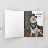 トラクターファンのための誕生日 カード (内部)