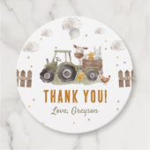 トラクターファームバースデーパーティーブメントバーン フェイバータグ (正面)