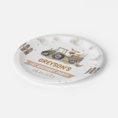 トラクターファームバースデーパーティーブメントバーン ペーパープレート (アングル)