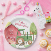 トラクターファームバースデーパーティープレート ペーパープレート (パーティー)