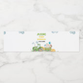 トラクターファーム動物誕生日ウォーターボトルラベル ペットボトルラベル (シングルラベル)