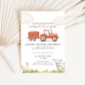 トラクターファーム誕生日 招待状