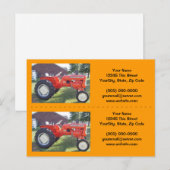 トラクターブックマーカー/名刺カスタマイズ-  ポストカード (正面/裏面)