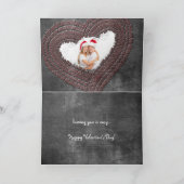 トラクターラブバレンタインカード シーズンカード (内部)