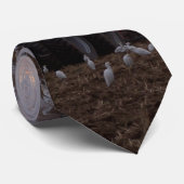 トラクター及びショウジョウサギのタイ ネクタイ (ロール)