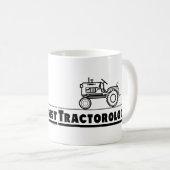 トラクター学者 コーヒーマグカップ (正面右)