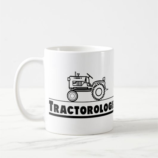 トラクター学者 コーヒーマグカップ (左)