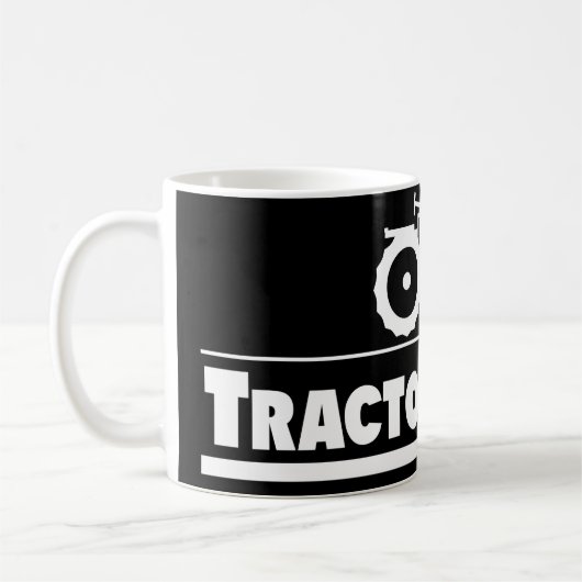 トラクター学者 – トラクター コーヒーマグカップ (左)