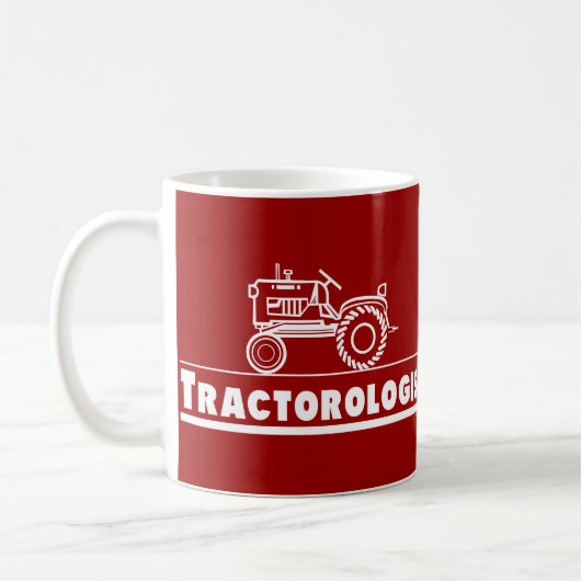 トラクター専門医RED コーヒーマグカップ (左)