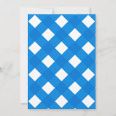 トラクター招待状フォーファームバースデーパーティー 招待状 (裏面)