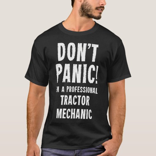 トラクター整備士 Tシャツ (正面)