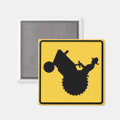 トラクター標識 マグネット (正面/裏面)