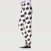 トラクター漫画イラストレーション レギンス (左)