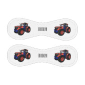 トラクター漫画イラストレーション 野球ボール (パネル)