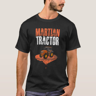 トラクター火星用トラクター表面のトラクター扇風機宇宙 Tシャツ
