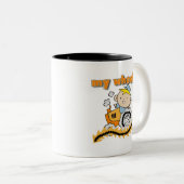 トラクター私の車輪のTシャツおよびギフト ツートーンマグカップ (正面右)