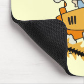 トラクター私の車輪のTシャツおよびギフト マウスパッド (コーナー)