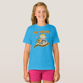 トラクター私の車輪 Tシャツ (正面フル)