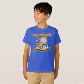 トラクター私の車輪 Tシャツ (正面フル)