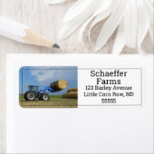 トラクター移動ヘイ俵 ラベル (インサイチュ)