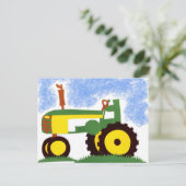 トラクター葉書 ポストカード (スタンド正面)