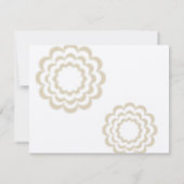 トラクター誕生日パーティーの招待 招待状 (裏面)