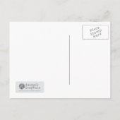 トラクター誕生日パーティー招待はがき インビテーションポストカード (裏面)