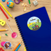 トラクター農場 | ラウンド ラウンドシール