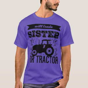 トラクター農家国のためのメンズトレードシスター Tシャツ