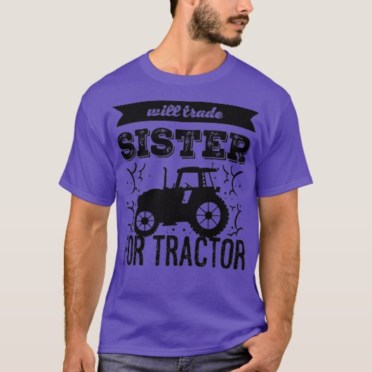 トラクター農家国のためのメンズトレードシスター Tシャツ (正面)