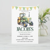トラクター4thバースデーボーイを取得 招待状 (スタンド正面)