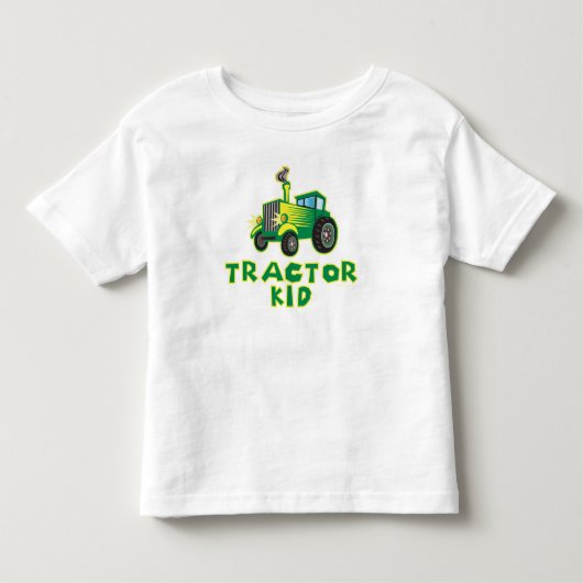 トラクター・キッド トドラーTシャツ (正面)