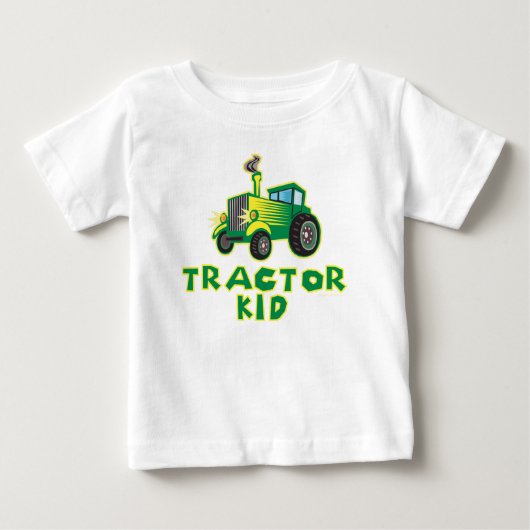 トラクター・キッド ベビーTシャツ (正面)