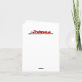 トラクター&バーンノートカード カード (裏面)