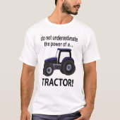トラクター・パワー・トラクター Tシャツ (正面)