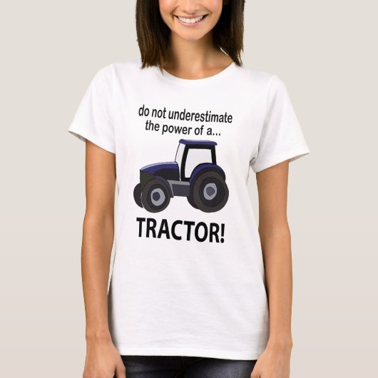 トラクター・パワー・トラクター Tシャツ (正面)