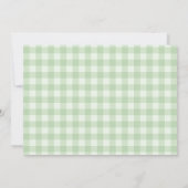 トラクター＆パンプキン 誕生日お礼 フォトカード 招待状 (裏面)