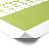 トラクター&ファームイラストレーションアートプリント ポスター (角)