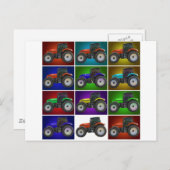 トラクター ポストカード (正面/裏面)