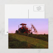 トラクター ポストカード (正面/裏面)