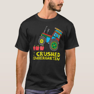 トラクター・リンゴ私は幼稚園を粉砕B日続く Tシャツ