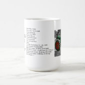 トラクターSpecsのオリバー60の条はん作物のマグ! コーヒーマグカップ (中央)