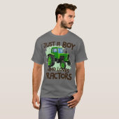 トラクターTシャツファームが大好きな少年たち Tシャツ (正面フル)