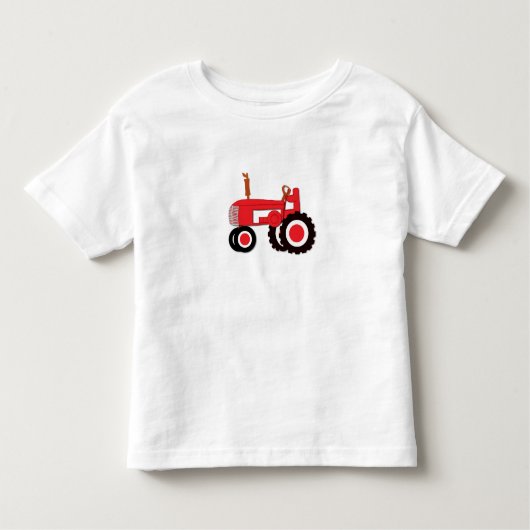 トラクターTシャツ トドラーTシャツ (正面)