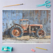 トラクタ素朴デクページ 薄葉紙