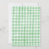 トラクタ誕生日ファーム誕生日招待状 招待状 (裏面)