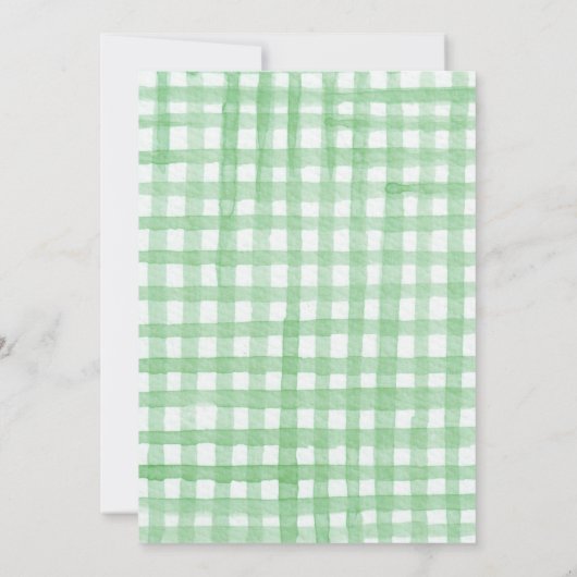 トラクタ誕生日ファーム誕生日招待状 招待状 (裏面)