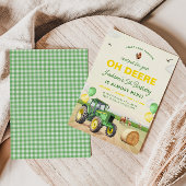 トラクタ誕生日招待状ファーム誕生日トラクタ 招待状