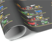 トラクタ農業コンバイン農業 ラッピングペーパー (ロールコーナー)